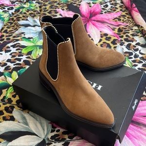 Coach Bowery Suede Bootie